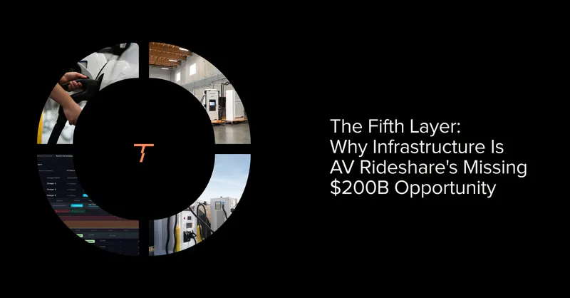 The Fifth Layer: Why Infrastructure Is AV Rideshare's Missing $200B Opportunity